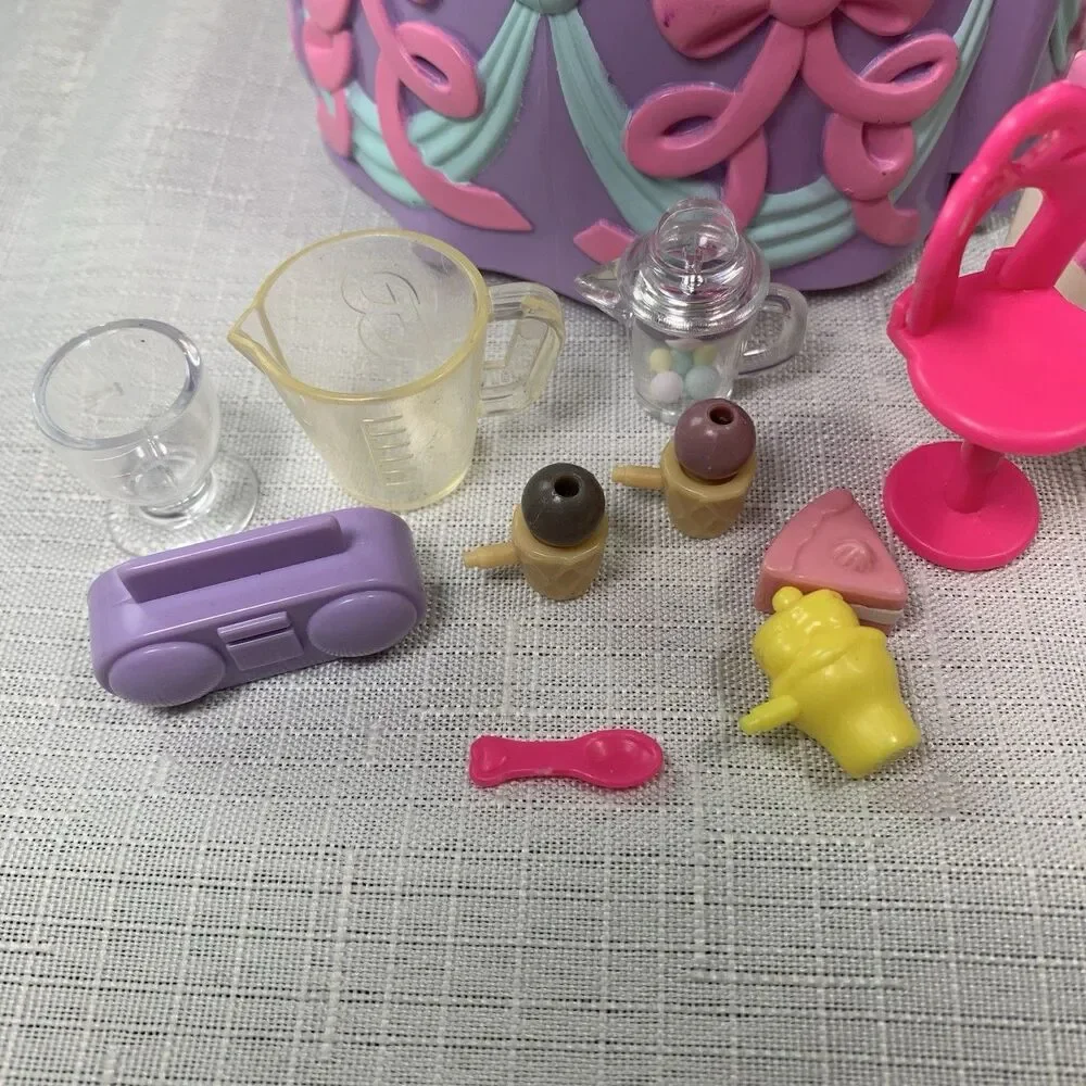 Miss Party Surprise Ice Cream Party Miniature Play Set With Doll Incomplete Toy